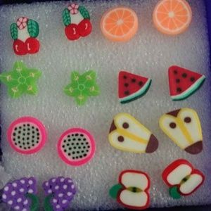 Fun Fruits Children's Earrings
